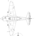 Yak-11 blueprint