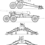 155 mm Long Tom blueprint
