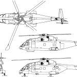 AgustaWestland AW101 blueprint