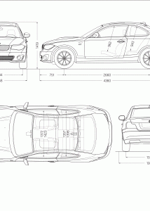 BMW ActiveE blueprint