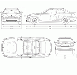 BMW ActiveE blueprint