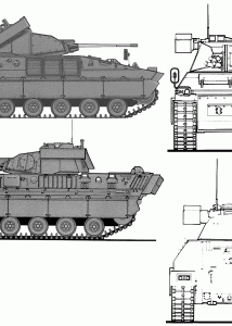 Dardo IFV blueprint