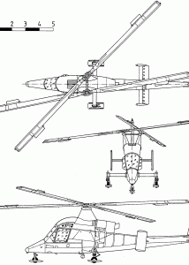 Kaman K-MAX blueprint