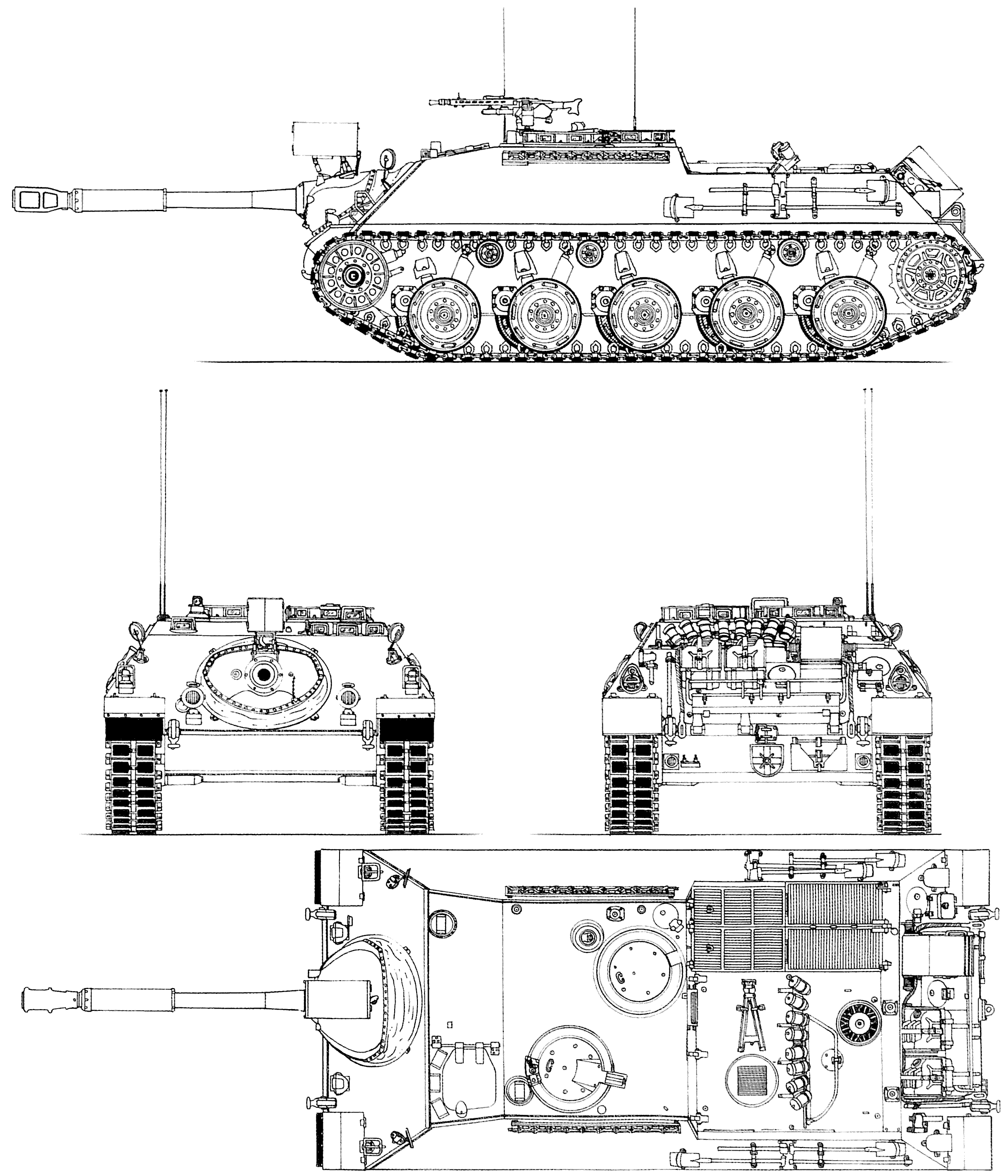 Kanonenjagdpanzer blueprint