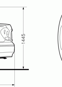 Nissan Almera blueprint