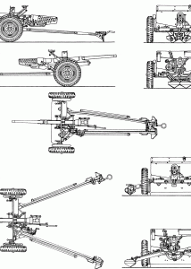 37 mm Gun M3 blueprint