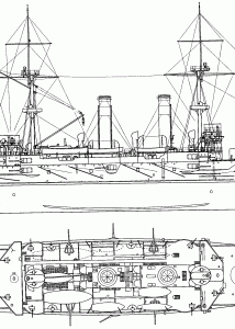 cruiser Asama blueprint