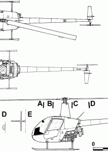 Robinson R22 blueprint