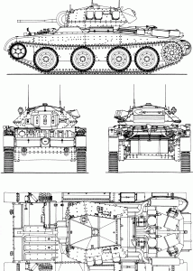 Cruiser Mk III blueprint