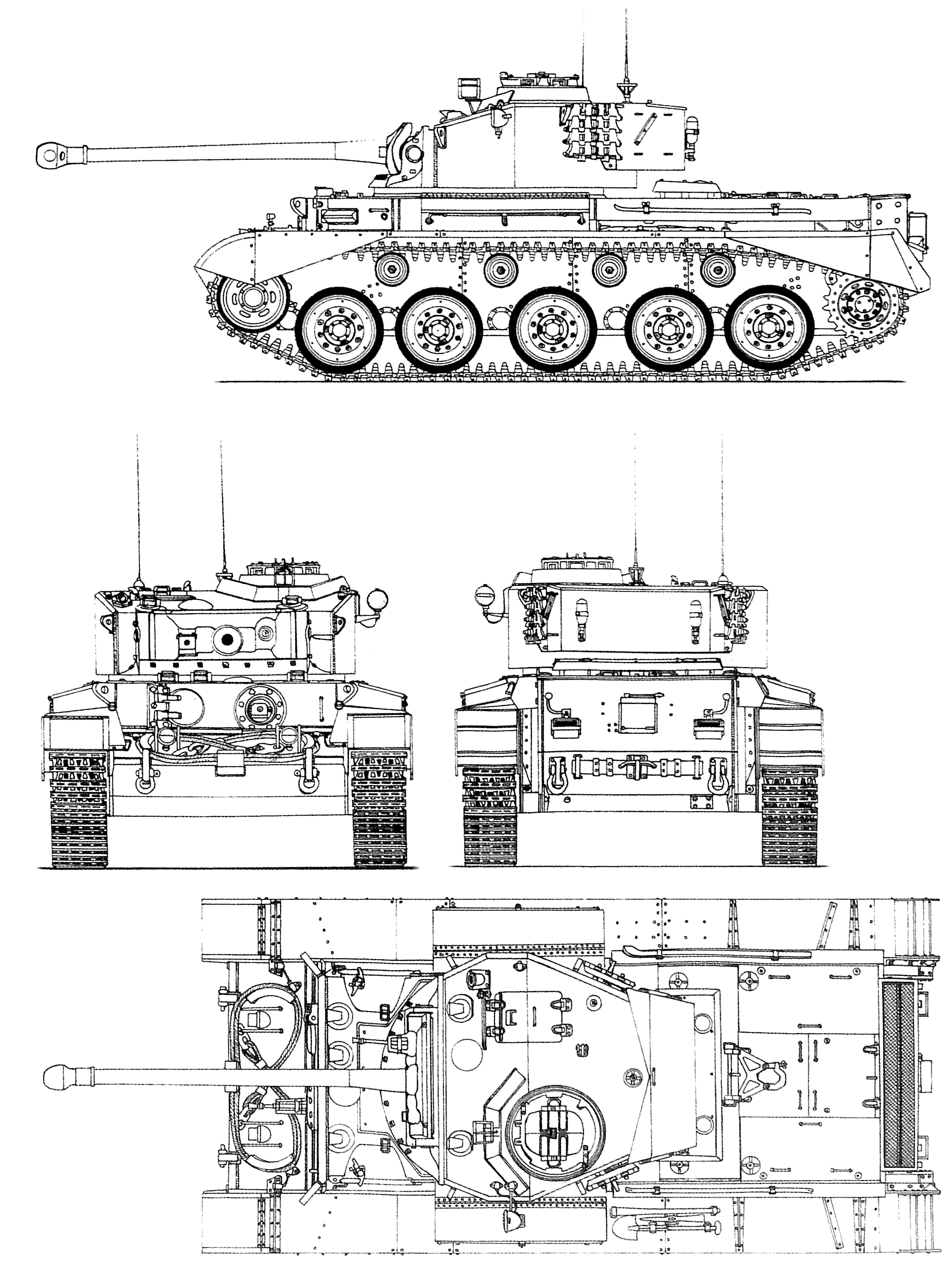 Comet tank blueprint