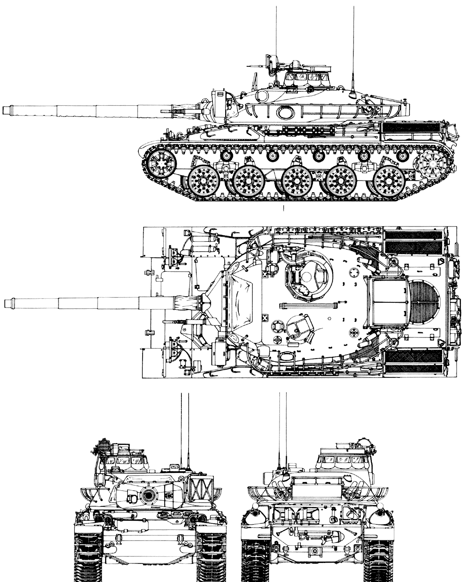AMX-30 blueprint