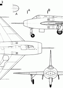 Boulton Paul P.111 blueprint