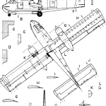 Canadair CL-215 blueprint