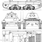 P43 tank blueprint