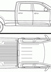 Dodge Ram blueprint