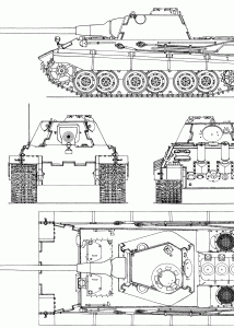 E-50 Standardpanzer blueprint