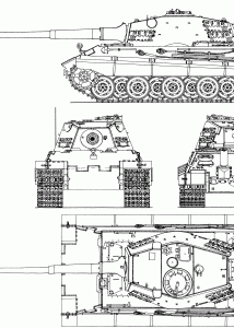 E-75 Standardpanzer blueprint