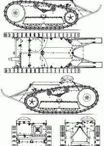 Ford 3-Ton M1918 blueprint