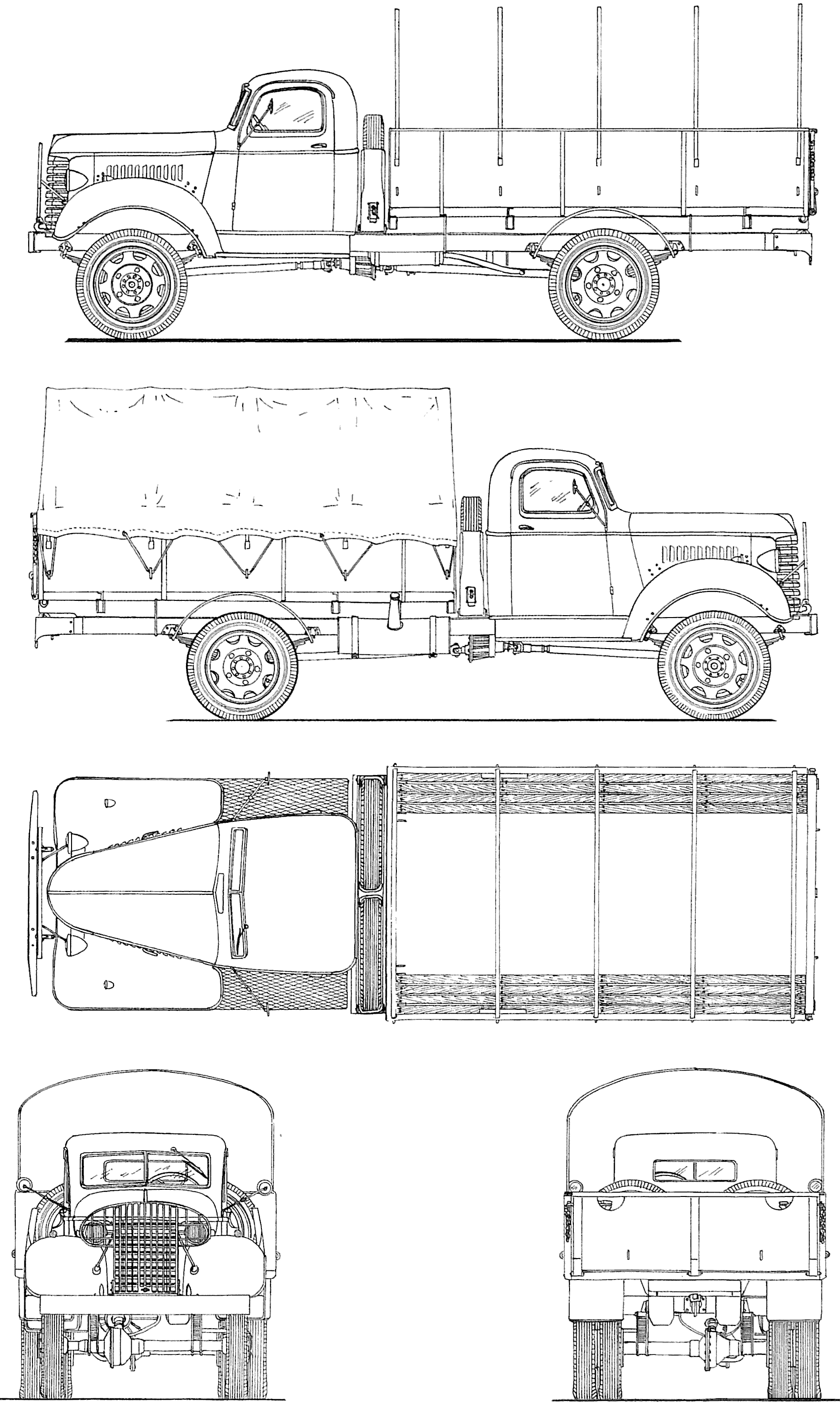 GMC ACK 353 blueprint