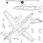 Ilyushin Il-28 blueprint