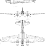 Ilyushin Il-4 blueprint