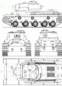 KV-13 blueprint