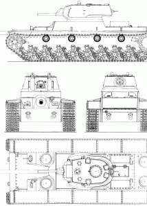 KV-4 blueprint