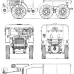 Laffly S35T blueprint