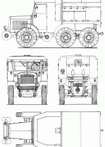 Laffly S35T blueprint