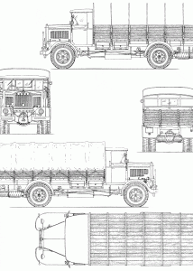 Lancia 3Ro blueprint