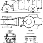 Lancia 1ZM blueprint