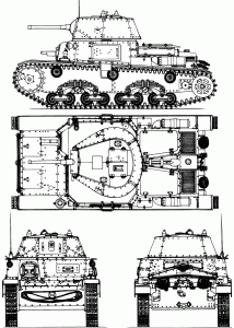 Fiat M13/40 blueprint