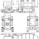 Marienwagen I mit Panzeraufbau blueprint