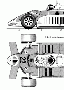 Alfa Romeo 179 blueprint