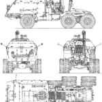M25 Tank Transporter blueprint