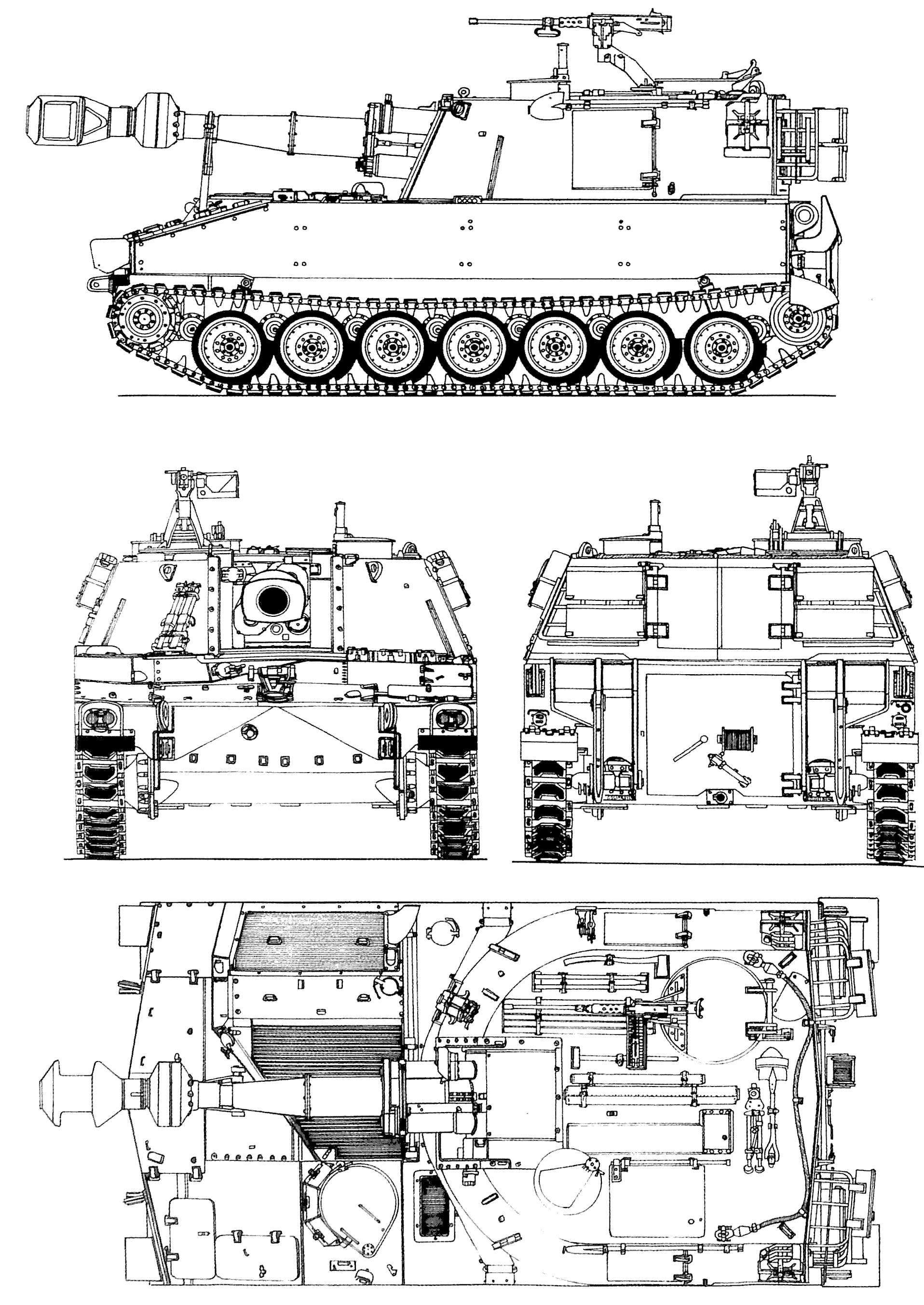 M109 howitzer blueprint