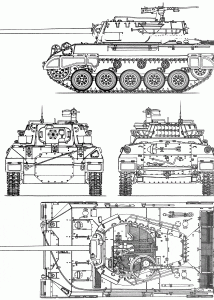 M18 Hellcat blueprint