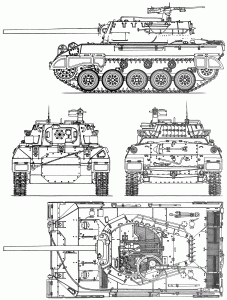 M18 Hellcat blueprint