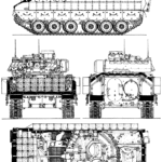 M3 Bradley blueprint