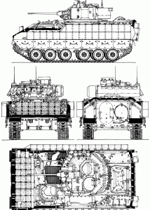 M3 Bradley blueprint