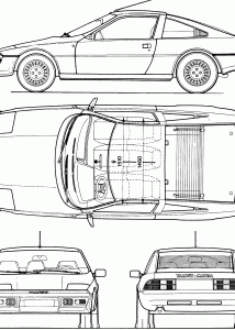 Matra Murena blueprint