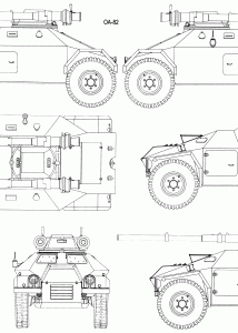 OA-82 Jarmila II blueprint