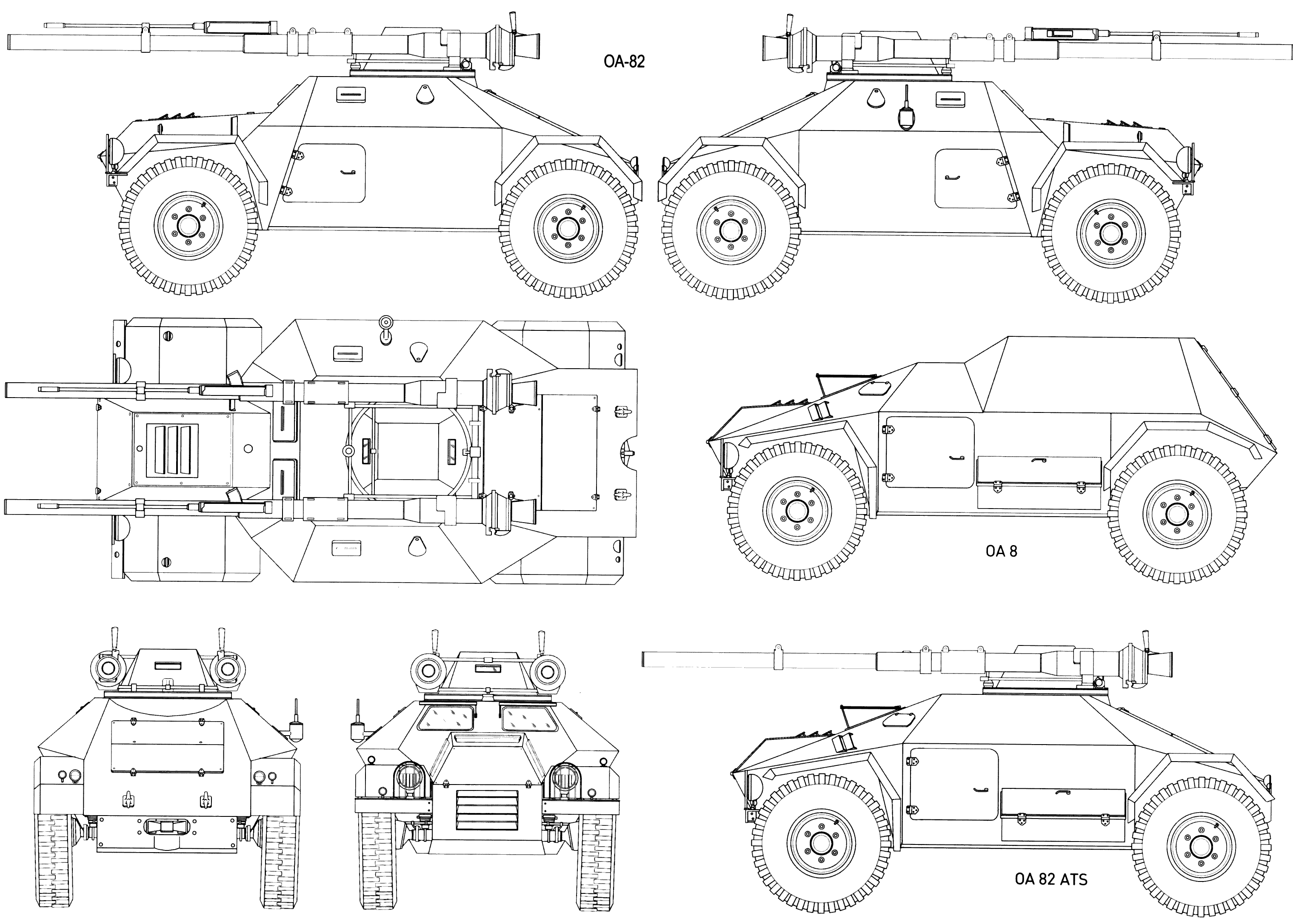 OA-82 Jarmila II blueprint