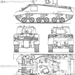 Sherman Firefly blueprint