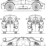 Skoda PA-II Turtle blueprint