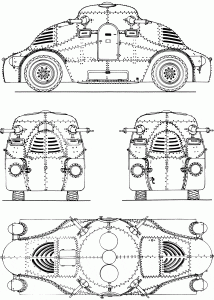 Skoda PA-II Turtle blueprint