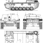 Sturm-Infanteriegeschütz 33B blueprint