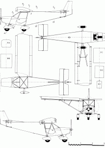 Zenith STOL CH 701 blueprint