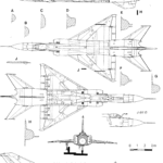 Shenyang J-8 blueprint