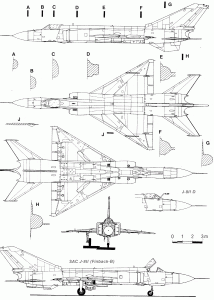 Shenyang J-8 blueprint